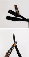 Afeitadora Manual Para Hombres Con Patrón Pintado 3D Cuchilla De Acero Inoxidable Marco De Afeitar Para Barba Y Afeitado Del Rostro - details 4