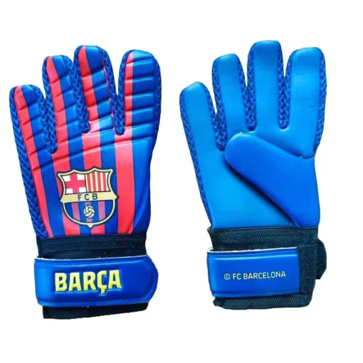 Guantes de portero del Fútbol Club Barcelona tallas para niño 5-6-7 producto oficial GPFCB - 1