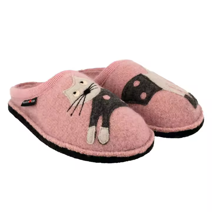 Haglinger Zapatilla para Gato Cucho en Rosa de Lana hervida 31308083 - 1