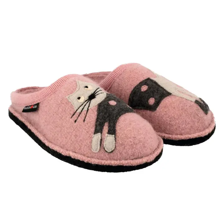Haglinger Zapatilla para Gato Cucho en Rosa de Lana hervida 31308083 - 1