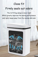Basurero Automático De Cocina 12L Con Sensor De Movimiento Cubierta Impermeable Basurero Inteligente Rectangular Para Cocina Y Dormitorio - details 7