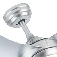Ventilador de techo silencioso XTRELAMP LARS Motor DC GRIS LED 18W Mando incluido - details 1
