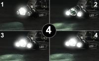 Lámpara Frontal LED De Alta Luminosidad Recargable DC Impermeable Para Camping Pesca Ciclismo Nocturno Con Luz De Seguridad Trasera - details 0