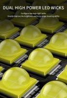 Linterna De Emergencia LED Super Brillante Con Fuente De Trabajo Y Magnete Alarma SOS Billetera Luz De Mano Impermeable Y Cargador De Batería - details 3