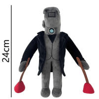 Muñeco De Peluche Skibidi Toilet Titan Camcordeman Juguete Cámara Soft Para Baño Con Música Y Letras De Yeah Yeah Yeah - details 59