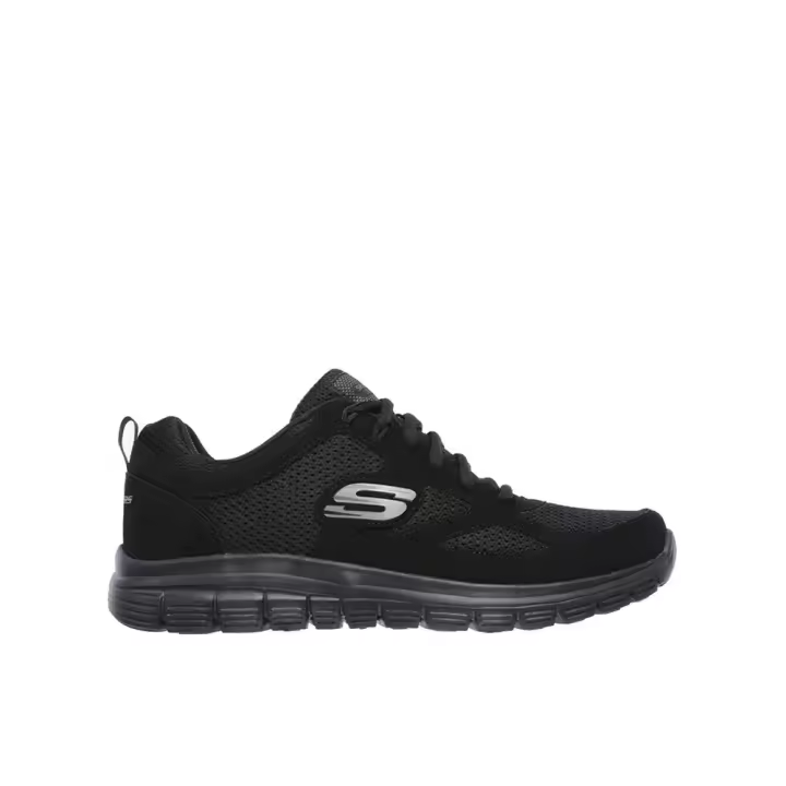 Skechers Burns - Agoura Zapatillas deportivas para hombre negras en textil 86217 - 1