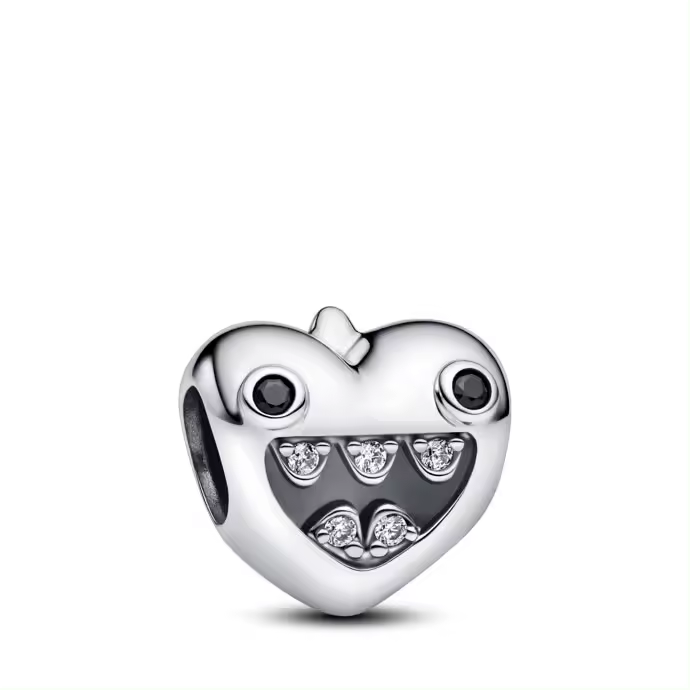 Pandora Charm en plata de ley Corazón Mamá de Monstruitos 793768C01 , para Mujer - 1