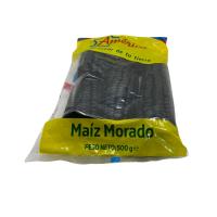3 PAQUETES DE MAIZ MORADO 500G SLIGHTLY SWEET  FLAVOR AMERICA .DE PERU - details 1