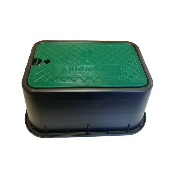 RIEGOPRO Arqueta de riego estándar mediana. Fabricada en polietileno de gran calidad. Cierre por pestaña. - 1
