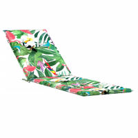 vidaXL Cojín para tumbona (75+105)x50x4 cm Color Antracita,  Beige,  Verde y mas Cojín Decorativo de Asiento Cojines de muebles de salon - details 4