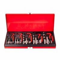 KIT REPARACION DE ROSCA HELICOIL M5, M6, M8, M10 M12 131 PIEZAS REPARADOR - details 0