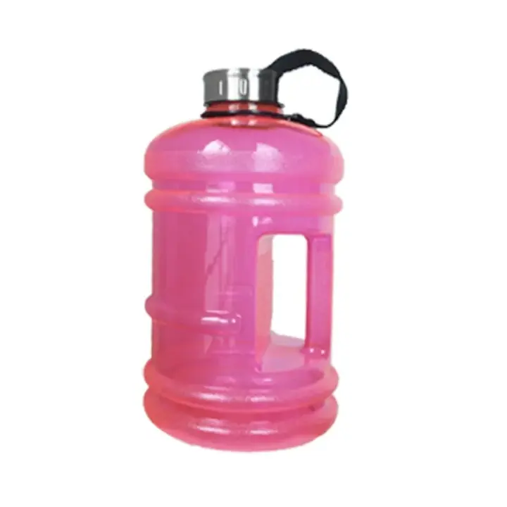 Botella De Agua Deportiva De 2.2L Para Hombres Con Escala Precisa Y Capacidad Grande Material PP Reutilizable Y Lavable En Lavavajillas - 1