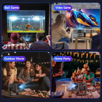 Proyector Portátil Magcubic HY320 Mini 720P Android 11 4K 300ANSI Wifi6 BT5.0 Cine Al Aire Libre Rotable 180° Con Altavoz Integrado - details 19