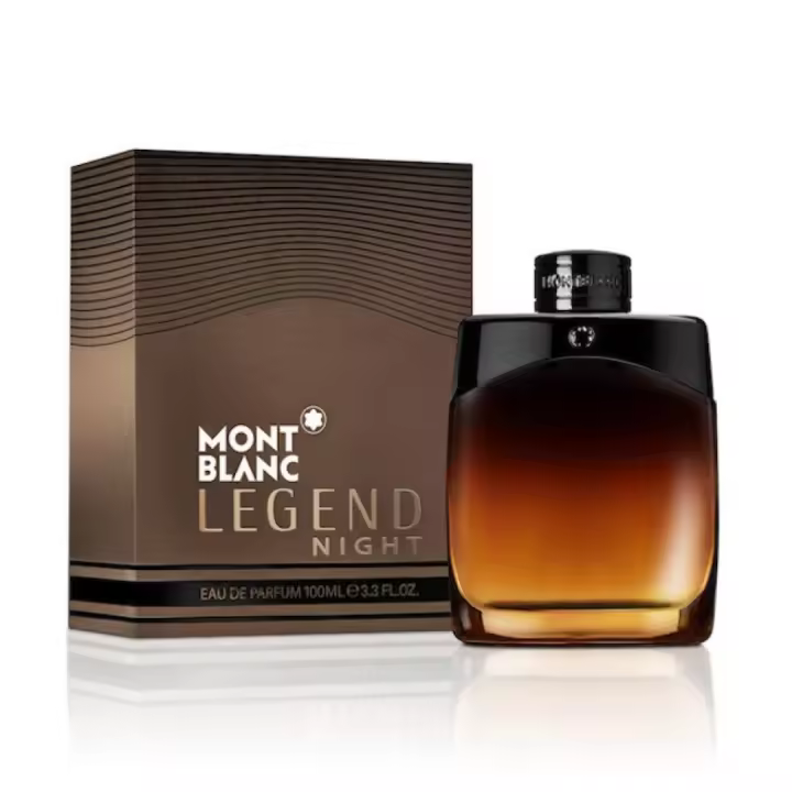 MontBlanc Legend Night Eau de Parfum 100 Ml. - Perfume para hombre.  Fragancia amaderada y sensual que revela el carisma natural del hombre que la lleva - 1
