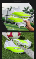 Zapatos De Fútbol Profesionales Para Hombres Ultraligeros Deporte De Entrenamiento Cleats De Fútbol Blanco Negro Talla True Fit Material Superior PU Suela De TPR - details 26
