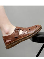 Zapatos De Hombre Hechos a Mano Casual Transpirables De Cuero Suede Antideslizantes Para Exterior Y Caminar En Venta Caliente - details 4