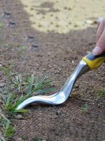 Herramienta De Rastrillo Ergonómica Para Jardín Y Tierra Premium Rastrillo De Hierba Remoción Y Transplantación Multifuncional De Acero Carbono Y Aleación De Aluminio - details 4