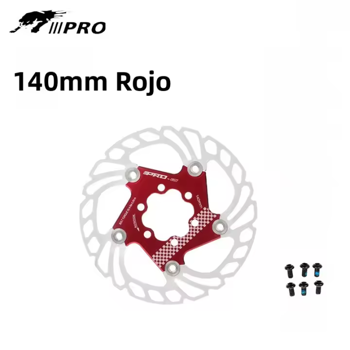 Freno De Disco Flotante IIIPRO Para Bicicleta De Montaña 6 Tornillos 140mm 160mm 180mm 203mm Accesorios De Bicicleta - 1