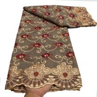 Lace Voile Suizo En Venta Por Mayor Calidad Superior Para Vestidos De Boda Y Fiestas Cotton Bordado Africano Fabric 2024 - details 1