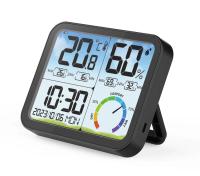 Medidor De Temperatura Y Humedad Digital LCD Estándar Y Colgante Para Interior Sensor De Humedad Estación Meteorológica Monitor De Clima - details 10