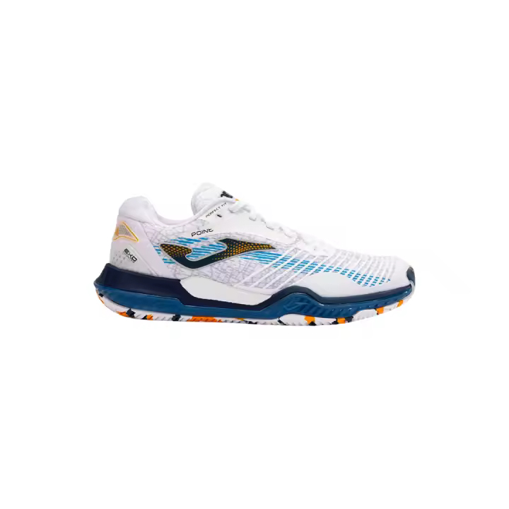Zapatillas de pádel Joma Point Men 2402 Blanco Azul Pista Dura - 1