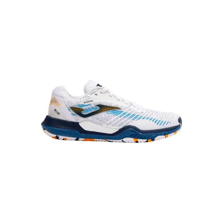 Zapatillas de pádel Joma Point Men 2402 Blanco Azul Pista Dura - 1