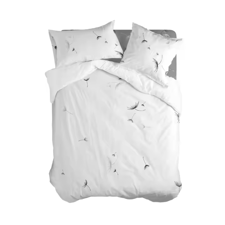 Happyfriday- Dandelion Funda nórdica, Fundas nórdicas 100% Algodón, calidad de 150 TC, Fabricado en España (No incluye fundas de almohada) - 1