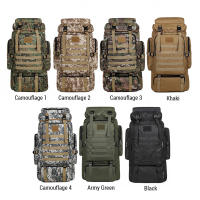 Mochila De Camuflaje Grande Para Senderismo Y Camping En Montaña Mochila De Lona Para Ciclismo Y Actividades Al Aire Libre - details 18