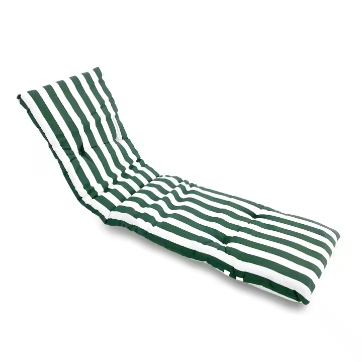 REINO MANSIDI SL Cojín Tumbona 180x55x8cm Diseños Variados Rayaverde - 1