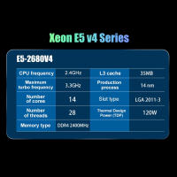 SOYO X99 Motherboard Kit Con Intel LGA2011-3 Xeon E5 2680 V4 Y RAM DDR4 16GB (2x8GB) 2133MHz Dual Channel M.2 NVME Para Computadora De Escritorio - details 2