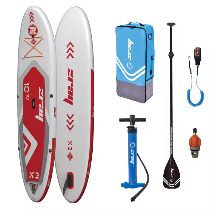 Tabla Paddle Surf ZRAY ADVANCED X2 (330x81x15cm).  Set Incl. Remo, correa seguridad, hinchador y bolsa de transporte. - 1