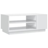 Vidaxl Mesa de Centro Blanca de Madera de Ingeniería 102x55x43 Cm - Amplio Espacio de Almacenamiento - details 5