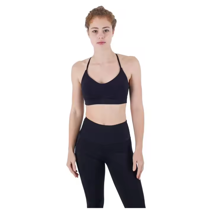 Hurley Sujetador Deportivo De Bajo Impacto Solid Cross Back - 1