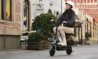 Patinetes Electricos Adultos iScooter F3 con Asiento y Cesta Trasera, Motor de 1000W, Batería de 48V 13Ah, Neumático Neumático de 10 Pulgadas, Velocidad Máxima de 45km/h, Alcance de 60km, Freno de Tambor Delantero y Trasero, Carga Máxima de 120kg - details 12