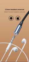 Adaptador De Auriculares Tipo C a 3.5mm Aux Elbrow Para iPhone 15 Samsung Galaxy S21 S20 Cable De Audio Convertidor Tipo-C Jack 3.5mm - details 3