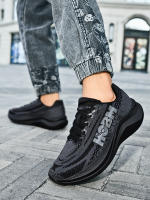 Zapatos De Correr Para Hombres Calzado Casual Confortable Ligero Con Suela EVA Microfibra Mesh Zapatillas De Caminar Al Aire Libre - details 9