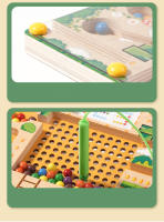 Laberinto De Colores Y Números Magnético De Madera 2 En 1 Juguete De Motricidad Finas Para Niños Montessori Actividad De Guardería - details 13