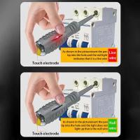 Pincel De Destornillador Eléctrico Multifunción STONEGO Con Inducción AC Y Detector De Voltaje Herramienta De Reparación Para Electricistas - details 4