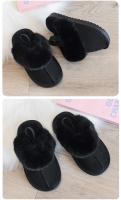 Alpargatas De Algodón Para Niños Y Niñas Con Piel De Peluche Antideslizantes Cómodas Y Calientes Para Uso Doméstico Talla True Fit - details 12