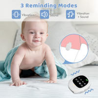 Alarma De Incontinencia Infantil Sin Cable Con Reloj Y Pulsera Para Entrenamiento De Incontinencia Urinaria Rango Eficiente De 40M Con Indicador LED Para Niños Y Ancianos - details 6