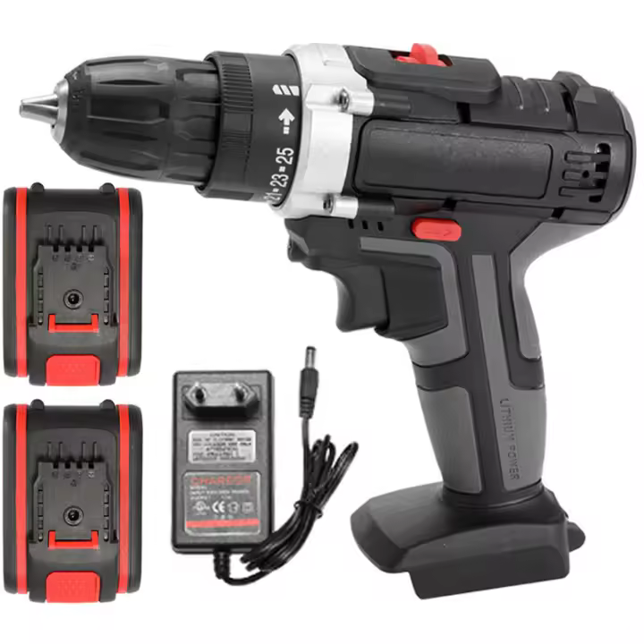 Taladro Eléctrico Inalámbrico 36V | Juego LED Velocidad Variable - 1