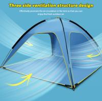 Tienda de playa grande para exteriores, espaciosa y ventilada por 3 lados, Resistente al viento y al agua, adecuado para practicar senderismo, acampar y viajar. - details 0