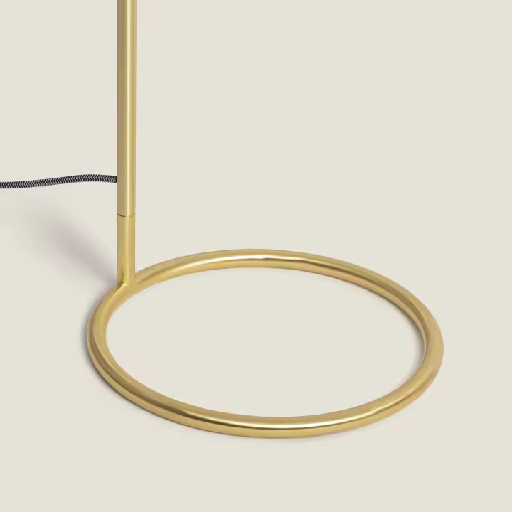 Ledkia Lámpara de Pie Moonlight ILUZZIA - Diseño Elegante y Acabados de Calidad para Iluminar Tu Espacio - 1