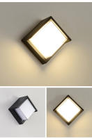 Lámpara De Pared LED Impermeable IP65 Para Exterior Luz De Exterior Moderna En Negro Decorativa Y Funcional Iluminación Exterior Sconce - details 10