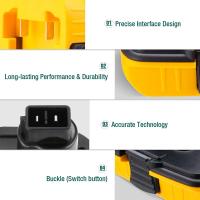 Adaptador De Reemplazo DCA1820 Convertidor De Batería Dewalt 20V DCB203 DCB205 a 18V NiCad NiMh Herramientas Con Puerto USB - details 6