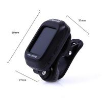 Afinador Digital De Guitarra Acústica Con Clip Rotativo Pantalla LCD Color Para Bajo Ukulele Afinador De Instrumentos Musicales - details 3