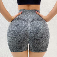 Shorts Deportivos Para Mujer High Waist Push up Fitness Yoga Running Leggings De Nylon Spandex Transpirables Y Secado Rápido - details 13