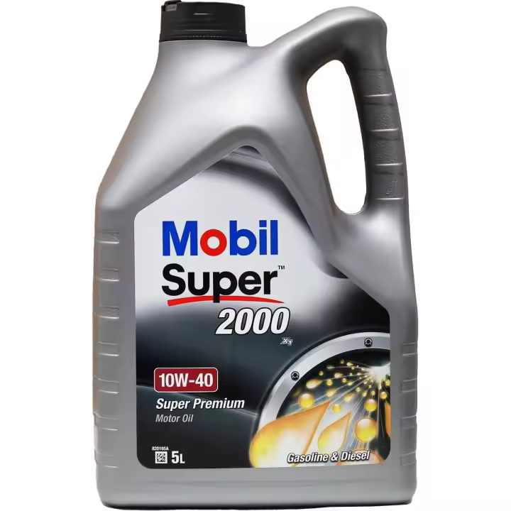 Mobil 1 MOBIL SUPER 2000 X1 10W-40 Aceite de Motor, 5L - 1