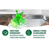 Fairy Professional Original - Líquido lavavajillas a mano 5 litros + FAIRY Maxi Poder 450ml Antigrasa - details 1