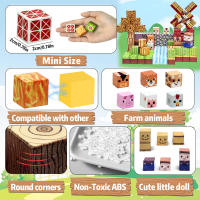 Juego De Bloques Magnéticos Para Niños Y Niñas Set De Cubos Sensoriales STEM Montessori Posibilidades Infinitas De Construcción Regalo Para Bebés - details 5
